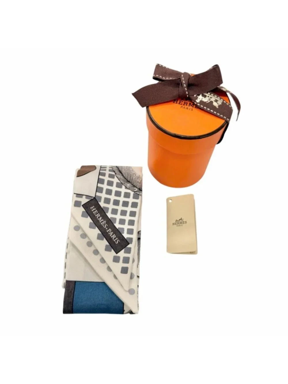 Hermes Cavalier En Formes Silk 100% Scarf Multi